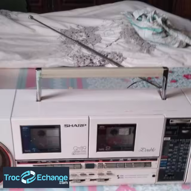 RADIO CASSETTE SHARP QT 89 Collector