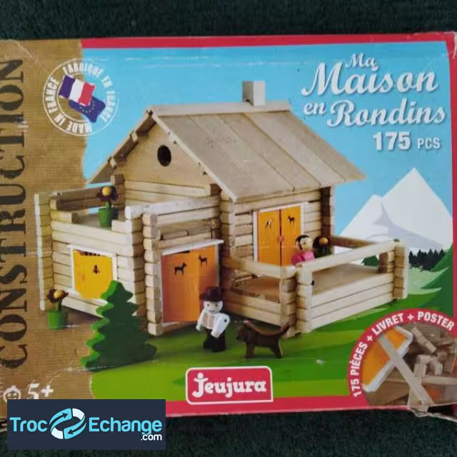 Jeu de construction bois 
