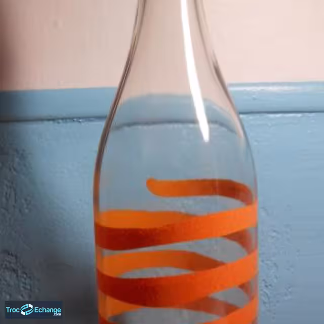 bouteille 1 litre avec bouchon